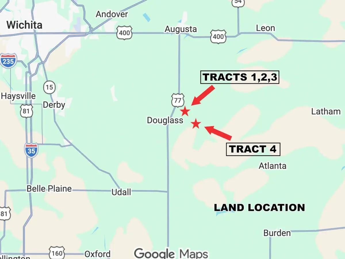7805 SW 200th St Tract 1 of 4, Douglass, KS 67039