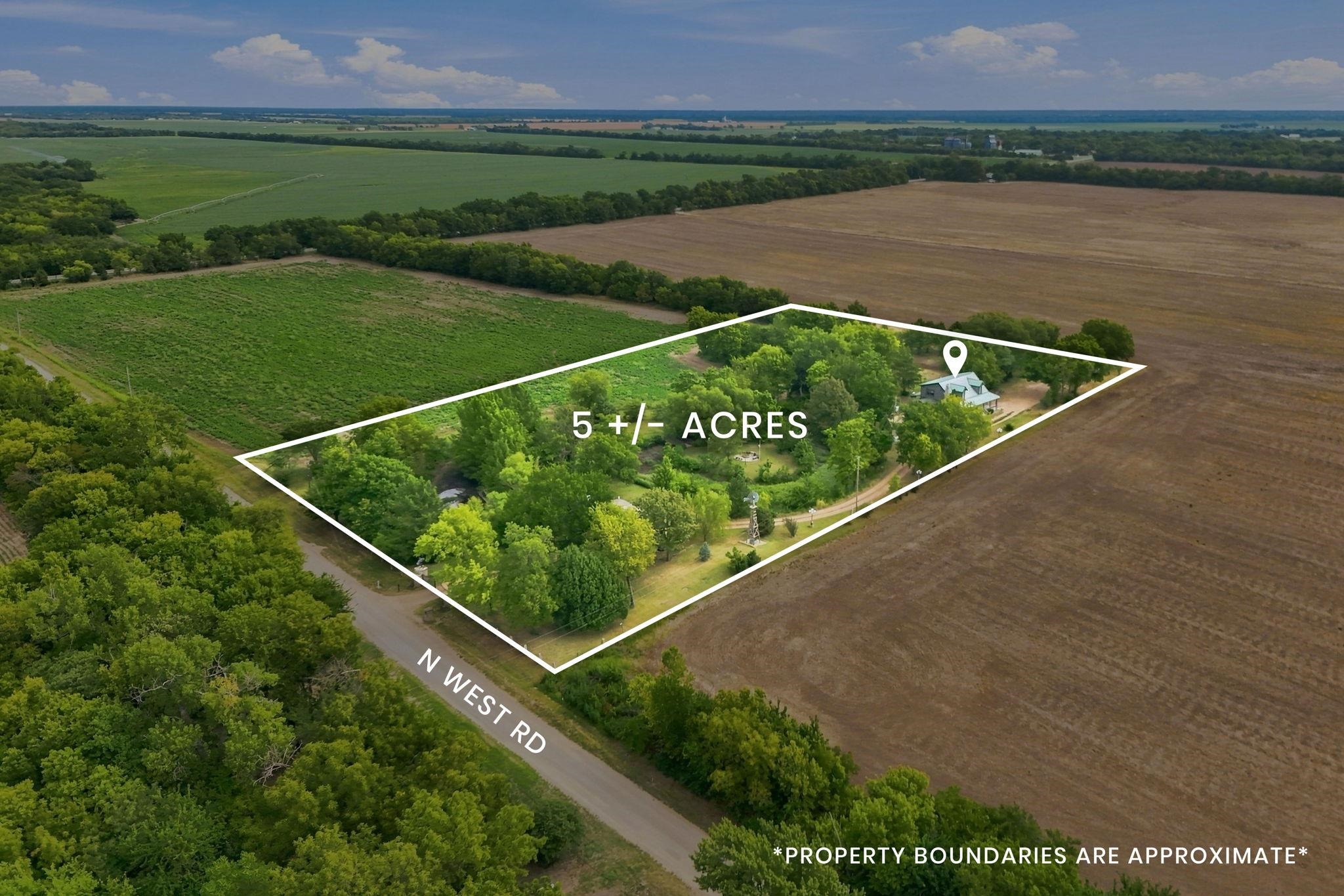 1482 N West Rd, Peck, KS 67120